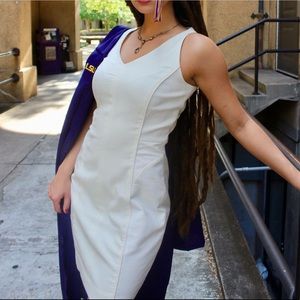 White banana republic dress